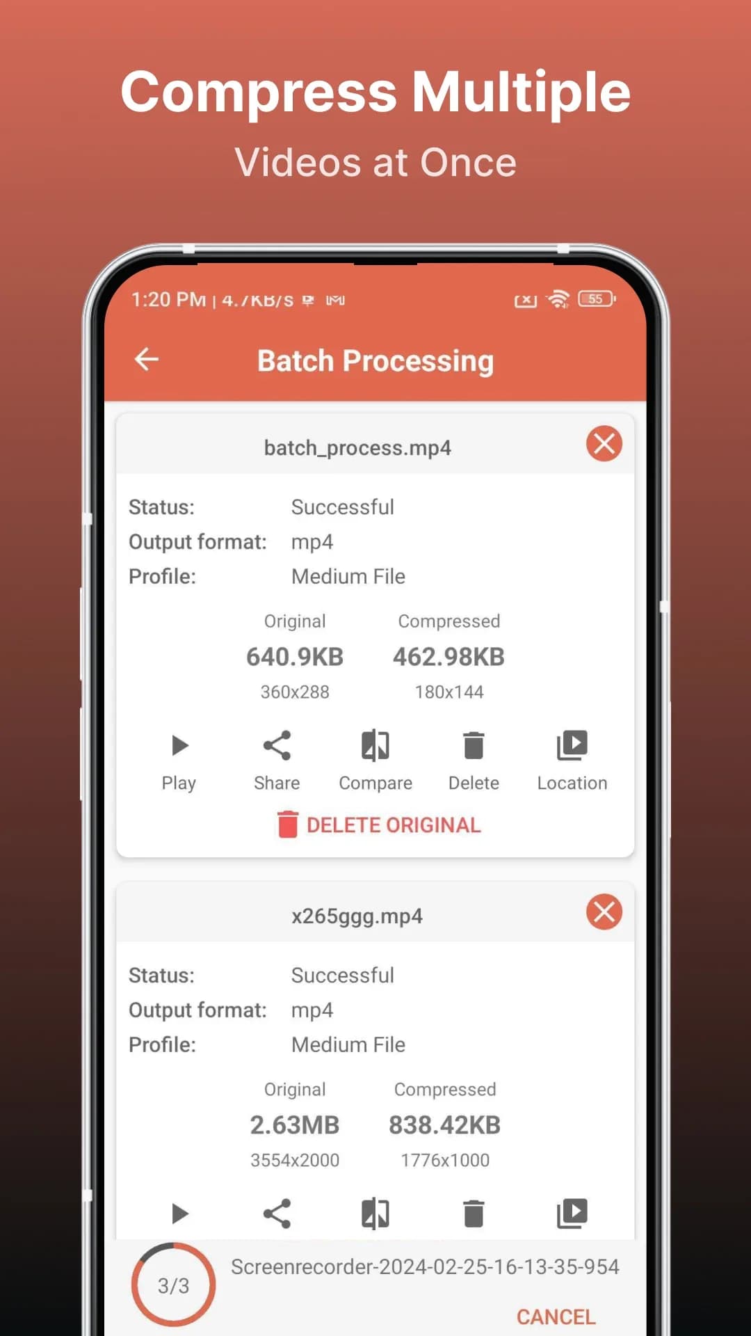 Video Compressor — Captura de tela 8