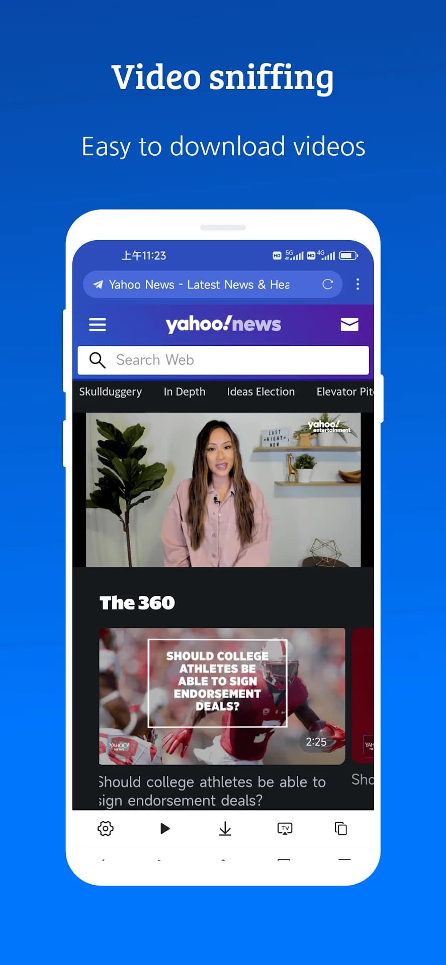 XBrowser مهكر — لقطة شاشة 4