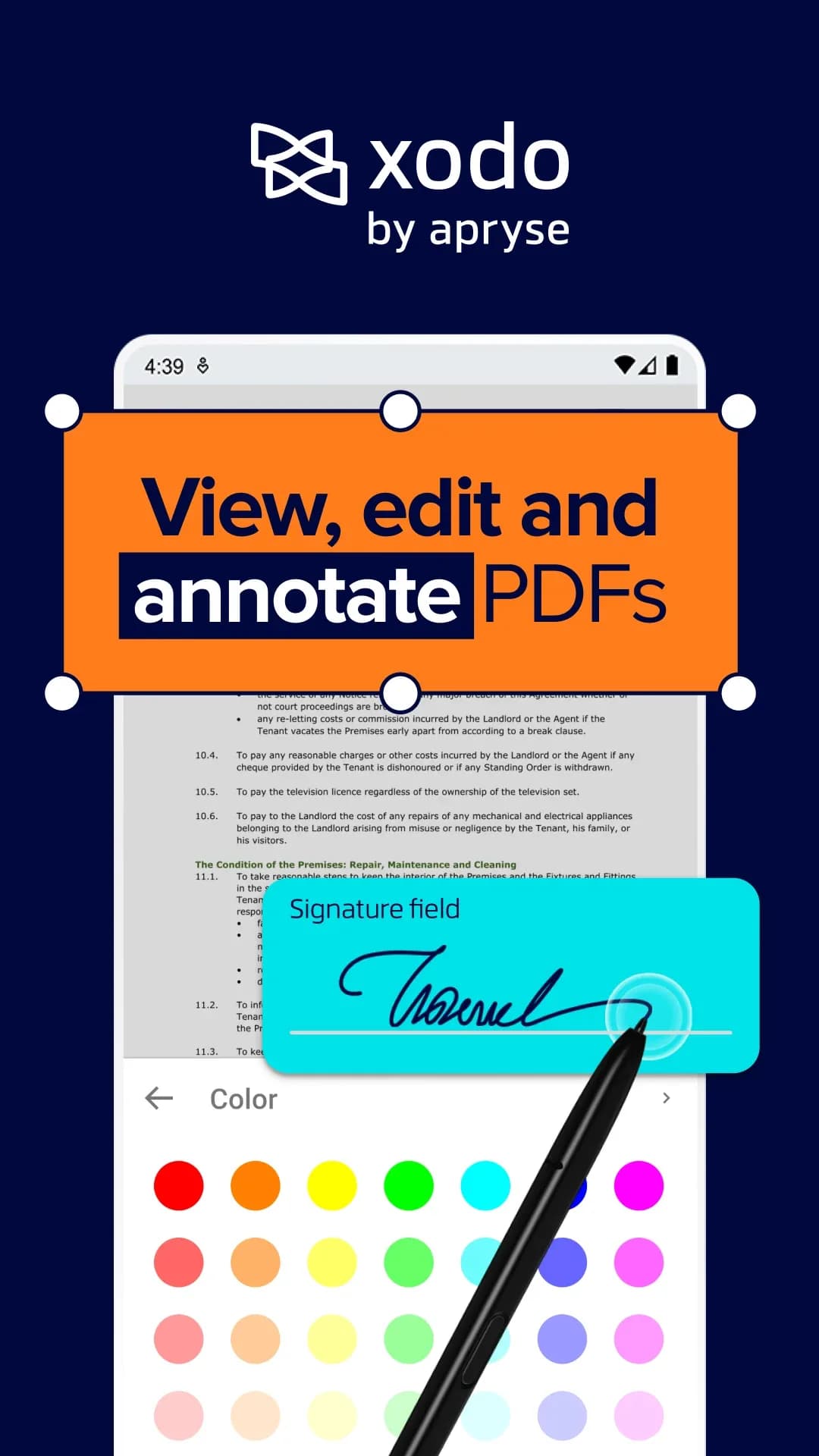 Xodo PDF مهكر — لقطة شاشة 1