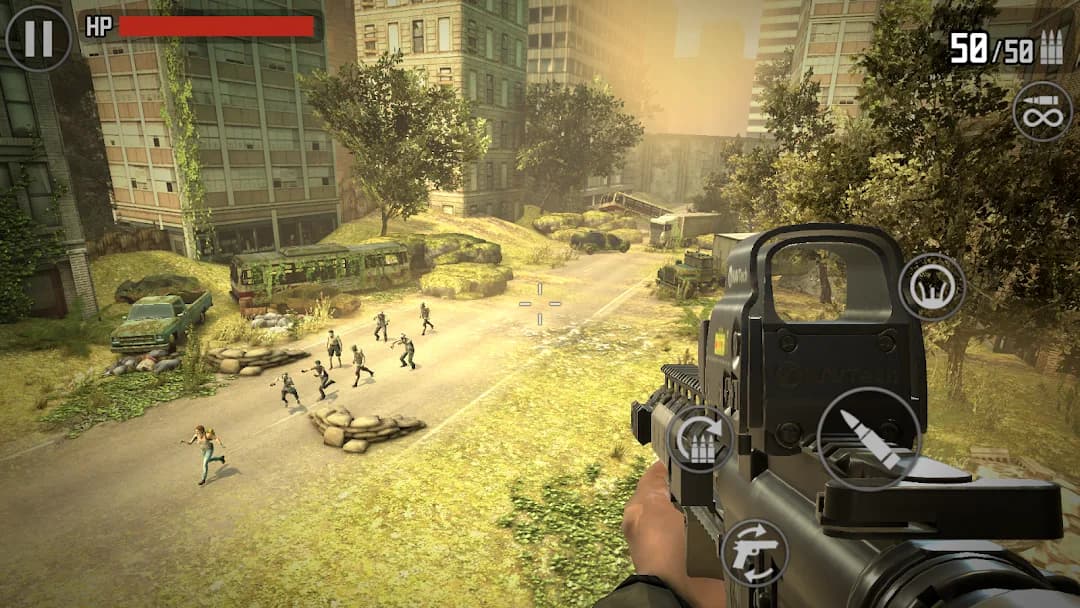 Zombie Sniper War 3 مهكر — لقطة شاشة 3