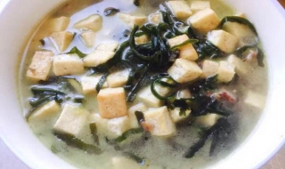 海帶豆腐湯的做法 怎麼做好吃？