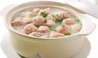 豬肉丸子湯的做法 烹飪技巧分享