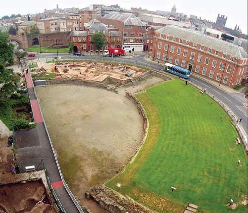 賈斯特古羅馬圓形劇場 Chester Roman Amphitheatre