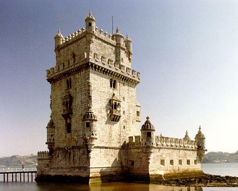 哲羅姆派修道院和裡斯本貝萊姆塔 Monastery of the Hieronymites and Tower of Belém in Lisbon