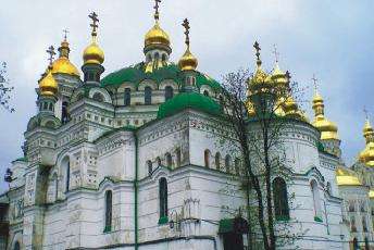 基輔 Kiev Saint-Sophia Cathedral and Related Monastic Buildings Kiev-Pechersk Lavra