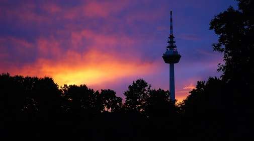 曼海姆電信塔 Fernmeldeturm Mannheim