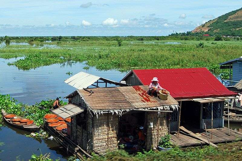 洞裡薩湖 Tonle Sap lake