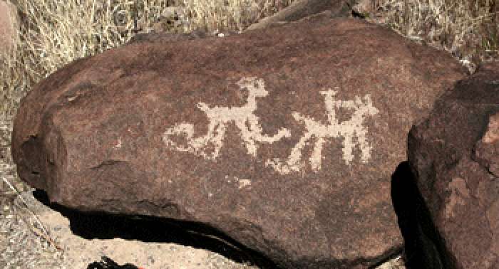 斯隆峽谷國傢保護區 Sloan Canyon National Conservation Area