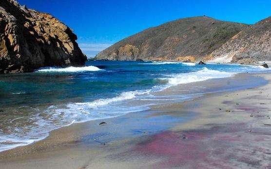 帕非佛沙灘 Pfeiffer Beach