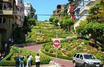 九曲花街倫巴底街 Lombard Street