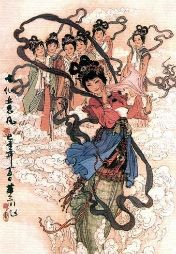 七仙女 中國神話中的七位女神