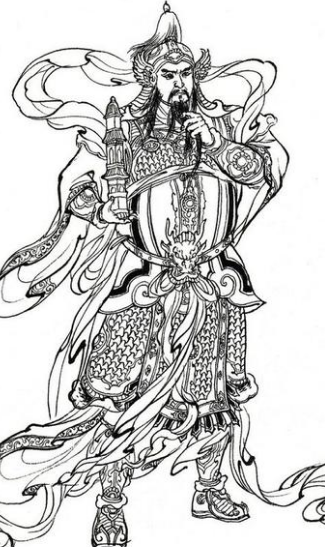托塔天王 中國古代神話中的托塔天王