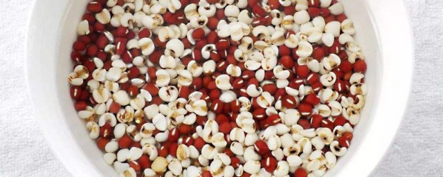 薏米和紅小豆的作用 薏米紅小豆的功效