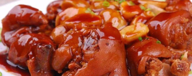 電飯煲燜豬腳做法 快速做出美味佳肴