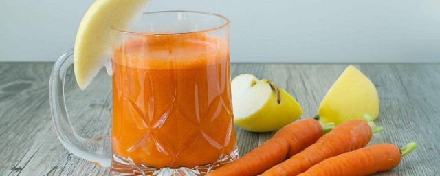 胡蘿卜蘋果汁的功效與作用 吃胡蘿卜蘋果汁的好處