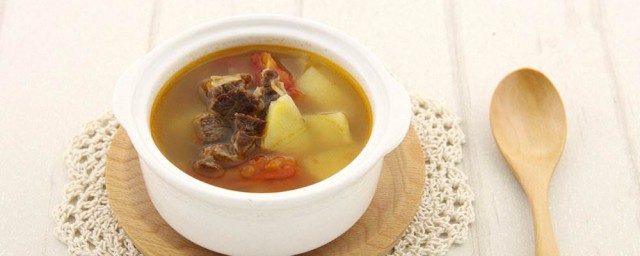 牛肉芋頭湯傢常做法 既營養又好吃
