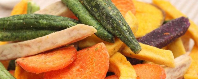 蔬菜幹零食的做法 香脆美味營養豐富