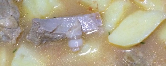 土豆骨頭湯的做法 把握這些烹飪技巧