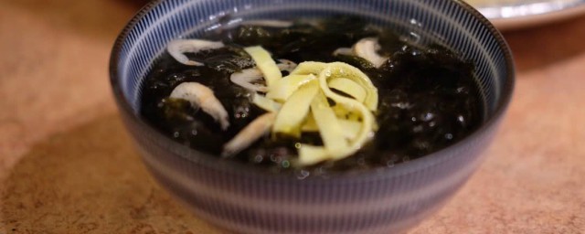 子菜蝦皮湯的作法 紫菜蝦皮湯所需材料和步驟