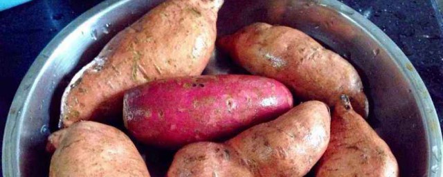 番薯的做法 可做成拔絲紅薯
