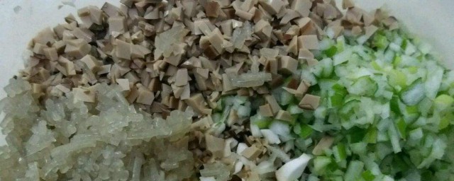 白菜香菇餡的做法 是一種美味的食品