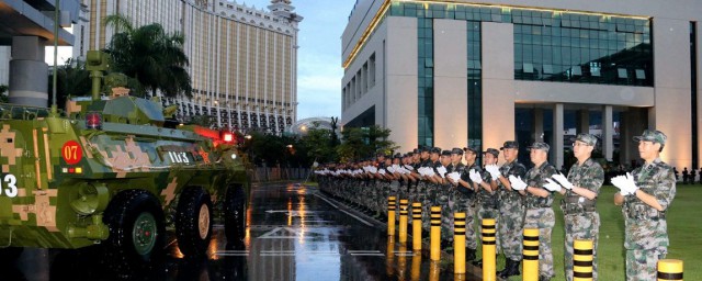 駐港部隊為什麼輪換 駐軍法告訴你