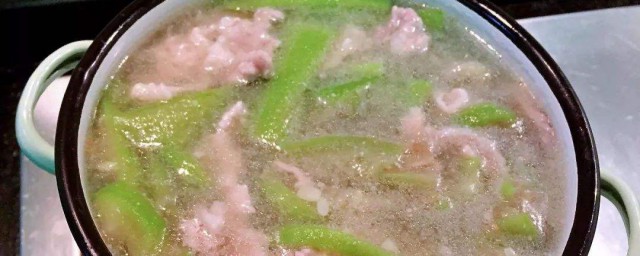絲瓜肉絲湯的做法 簡單步驟分享