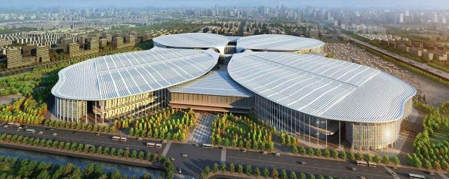 上海國傢會展中心地址 中國最大單體建築