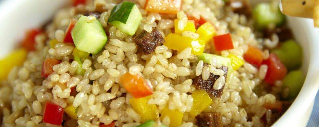 三色糙米飯做法 介紹一下這種飯的做法