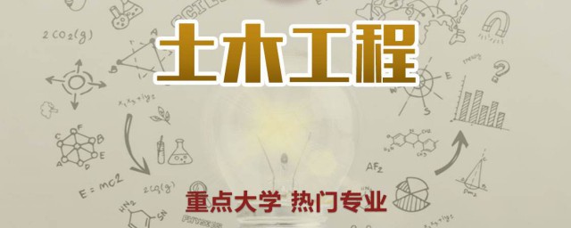 土木工程專業大學排名 前二十名都在這