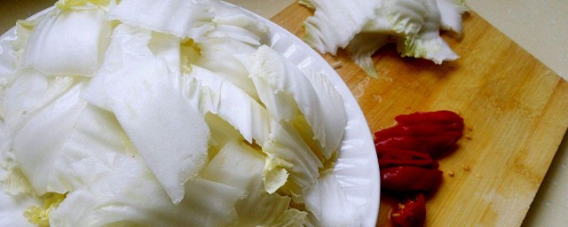 泡椒白菜的醃制方法 簡單又方便