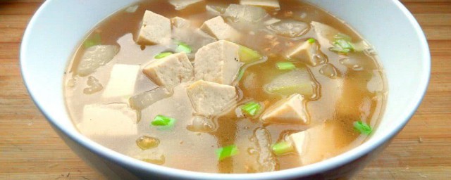 水豆腐湯傢常做法 一道美味食糧