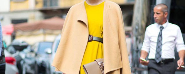 黃色連衣裙配什麼外套 這麼搭配有效地提升你的格調