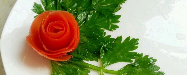 西紅柿怎麼做玫瑰花 如何用西紅柿制作玫瑰花