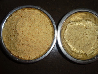 紫薯花生芝麻團