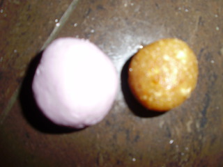 紫薯花生芝麻團