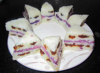 紅棗紫薯糕