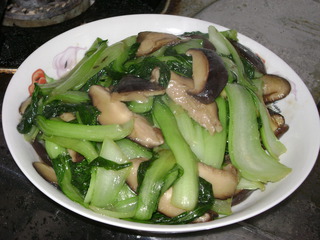 蠔油香菇油菜