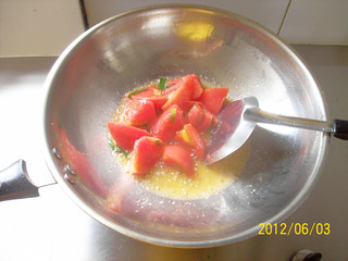 西紅柿炒花菜