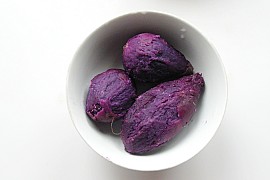 紫薯卡通小油餅