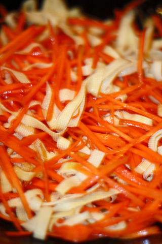 紅蘿卜豆腐絲