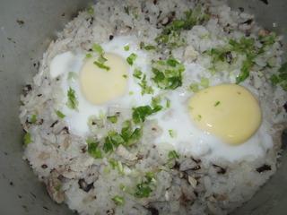 香菇肉絲飯