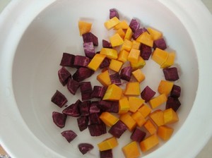 紫薯南瓜糖水