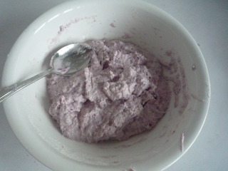 紫薯蜜豆發糕