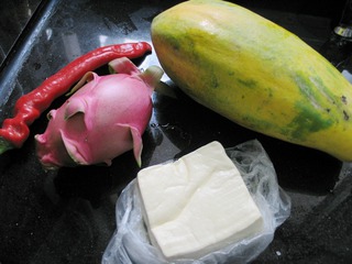 水果豆腐撈