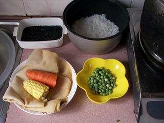 豆皮飯團