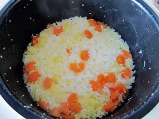 胡蘿卜土豆飯