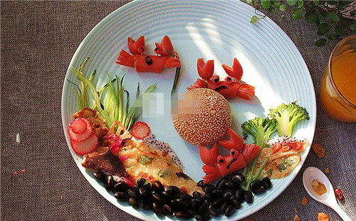 小螃蟹趣味餐