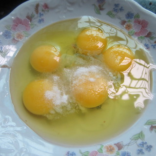 蒜葉炒蛋