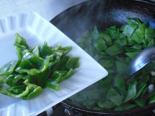 青椒炒雙豆